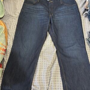 Carhartt Blue Straight Leg Jeans Classic Denim